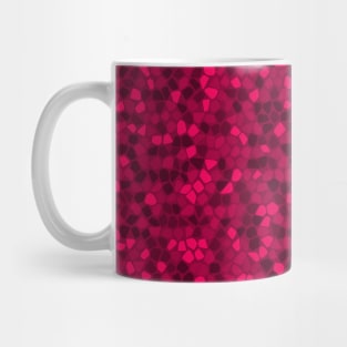 Purple Pink Shades Mosaic Pattern Mug